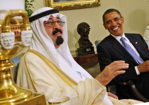 Obama with Saudi King
